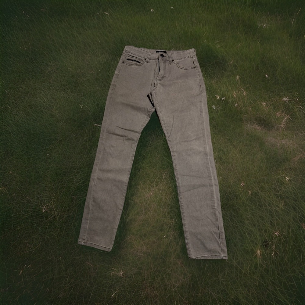 Ethanol Men's Grey Jeans men's 30x31, zip fly
